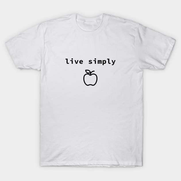 Live simple cheap shirt